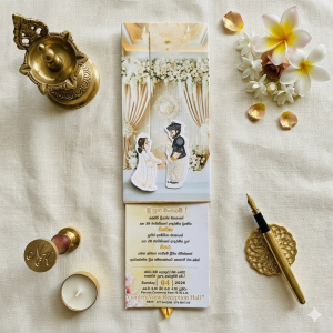 Sliding Wedding cards