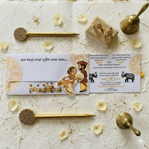 Sliding Wedding cards